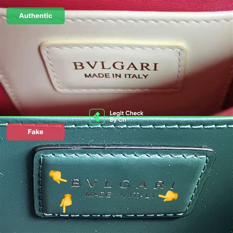 bvlgari real vs fake|real BVLGARI jewelry label.